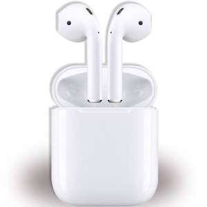 Ecouteurs sans fil Apple Airpods 2 avec boitier de charge filaire (139,99€ avec le code FETES2019 pour les nouveaux clients)