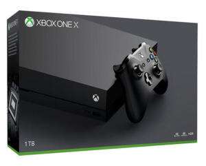 Console Microsoft Xbox One X - 1 To (Via l'Application). Retrait magasin