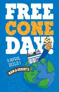 Free Cone Day (Glace Gratuite !)