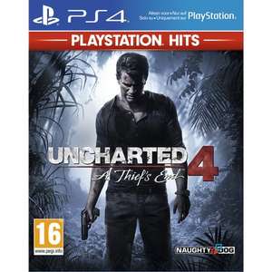 Sélection de jeux PS4 en promotion - Ex: Uncharted 4 : A thief's end