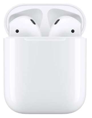 Écouteurs sans fil Apple AirPods 2 - avec boîtier de charge filaire (139.90€ avec le code FETES2019)