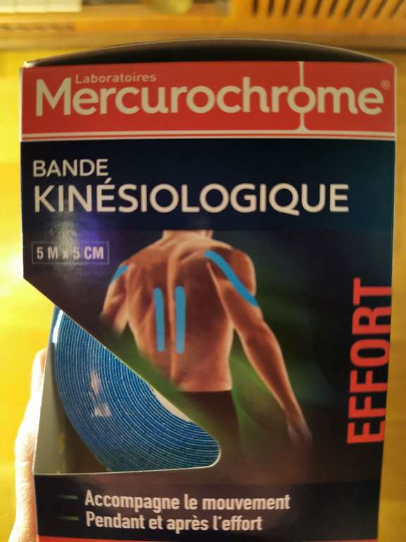Bande Kinesiologique Mercurochrome - Venissieux (69)