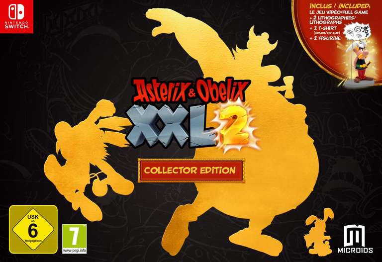 Asterix et Obelix XXL 2 Collector sur Nintendo Switch