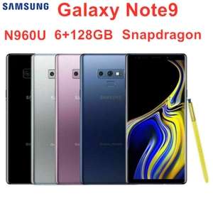 Smartphone 6.4" Samsung Galaxy Note 9 - 6 Go RAM, 128 Go (328.98 avec FRWINTERSALES)