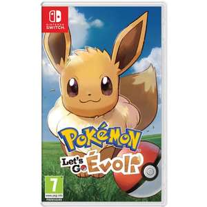 Jeu Pokémon Let's Go Evoli sur Nintendo Switch