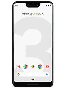 Smartphone 6.3" Google Pixel 3 XL - WQHD+, SnapDragon 845, 4 Go de RAM, 64 Go