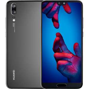 Smartphone 5.8" Huawei P20 - Full HD+, Kirin 970, 4 Go de RAM, 128 Go, noir