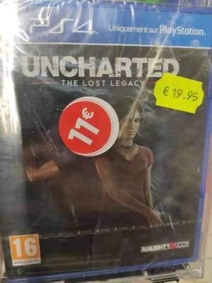 Uncharted: The Lost Legacy sur PS4 - Etampes (91)