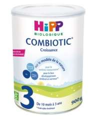 Lot de 3 boites de Lait infantile Combiotic Hipp Croissance 3 - 3 x 900 g