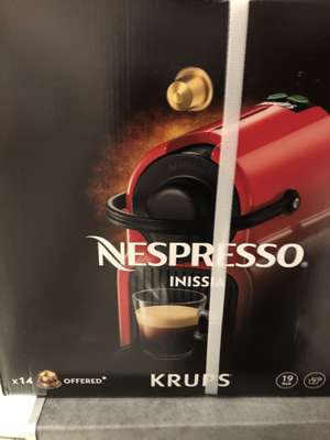 Cafetière à dosettes Krups Nespresso Inissia - Chasse-sur-Rhône / Monthieu (42/69)