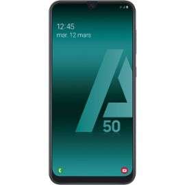 Smartphone 6.4" Samsung Galaxy A50 - 128 Go, Double SIM, Noir