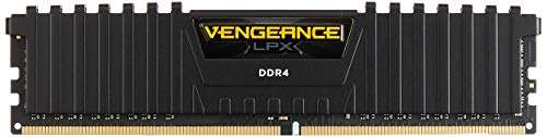 Kit Mémoire DDR4 Corsair Vengeance LPX Black - 8 Go, 3000 MHz, CAS 16