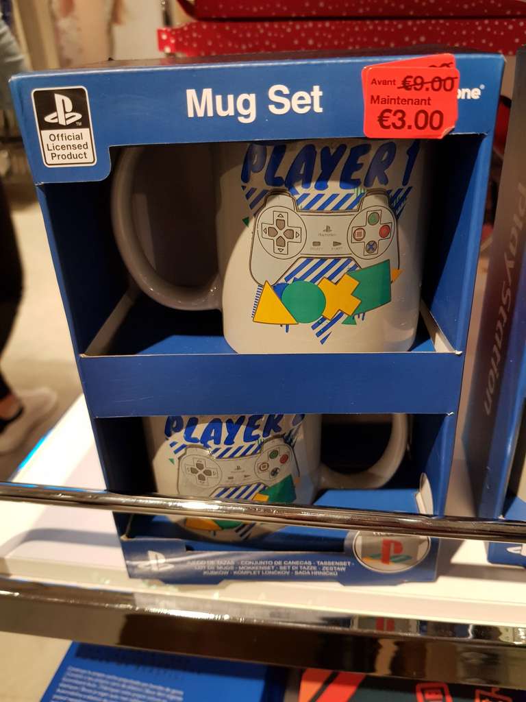 Lot de 2 mugs PlayStation - Bordeaux (33)