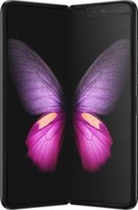 Smartphone pliable 7.3" Samsung Galaxy Fold - full HD, SnapDragon 855, 12 Go de RAM, 512 Go, argent ou noir