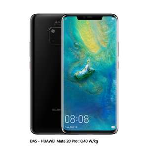 Smartphone 6.4" Huawei Mate 20 Pro - 6Go RAM, 128Go, Noir