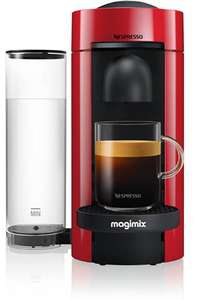 Cafetière à dosette ou capsule Magimix Nespresso Vertuo Plus - Rouge
