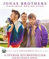 Place pour le concert des Jonas Brothers le 18 février - Sud de France Arena, Montpellier (34)