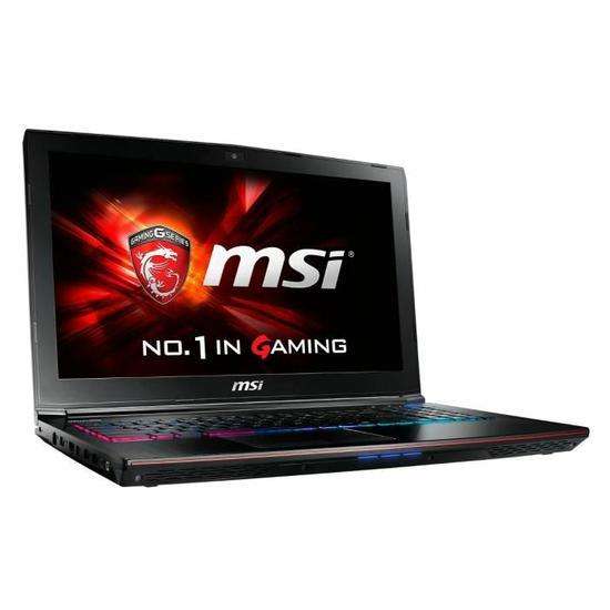 PC Portable Gamer 15.6" MSI GE62 6QF-006XFR - i7-6700HQ, RAM 8 Go, HDD 1 To