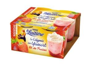 Sélection de produits en promotion - Ex : Le Liégeois au yaourt de La Laitière - 4 x 100g (via 0.61€ sur la Carte fidélité + BDR de 0.50€)