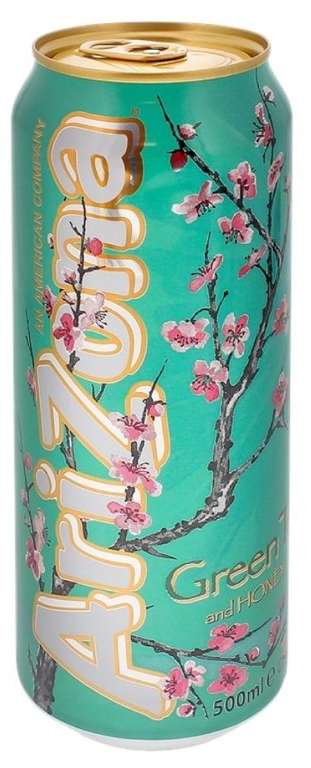 Canette Ice Tea Arizona Honey - 500 ml