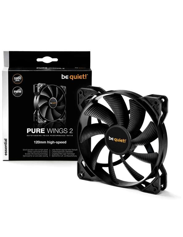 Ventilateur PC Be quiet! Pure Wings 2 PWM High-Speed - 120mm