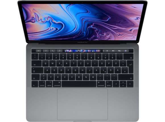 PC Portable 13.3" Apple MacBook Pro Touch Bar 2019 - Intel Core i5, 8 Go RAM, 256 Go SSD (Frontaliers Suisse)