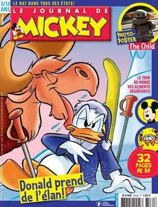 Abonnement au Journal de Mickey (7 mois - 30 numéros)