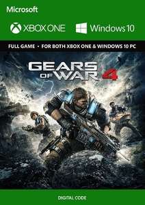 Gears of War 4 sur Xbox One & PC Windows 10 (Dématérialisé - Microsoft Store)