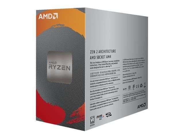 Processeur AMD Ryzen 5 3600 - 3.6 GHz (171.11€ avec le code RAKUTEN20 + 19.12€ en superpoints)