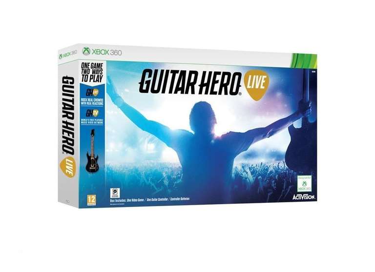 Guitar Hero Live sur PS4, Xbox One, iOS à 49€ et sur PS3, Xbox 360, Wii U