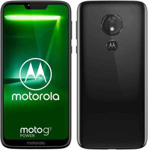 Smartphone 6.2" Motorola G7 Power - 4 Go de Ram, 64 Go, 5000 mAh G Power (vendeur tiers)