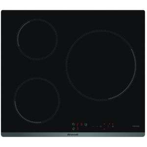 Plaque de cuisson induction Brandt BPI6315B1 - 3 zones, 7200W