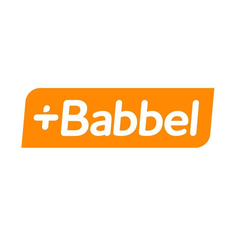 Abonnement de 3 mois gratuit au service d'apprentissage de langues Babbel (dématérialisé)