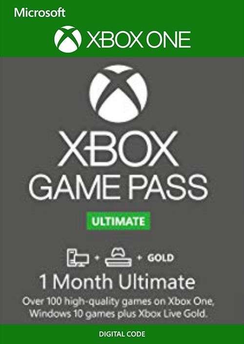 Carte d'abonnement au Xbox Game Pass Ultimate pendant un mois (Dématérialisé)