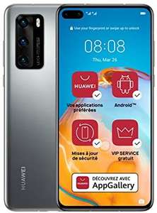 [Précommande] Smartphone 6.1" Huawei P40 - 5G, 8 Go RAM, 128 Go ROM + 50€ en bon d'achat Amazon (Sans Services Google)