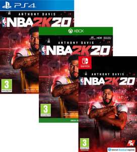 NBA 2K20 sur PS4, Xbox One et Nintendo Switch
