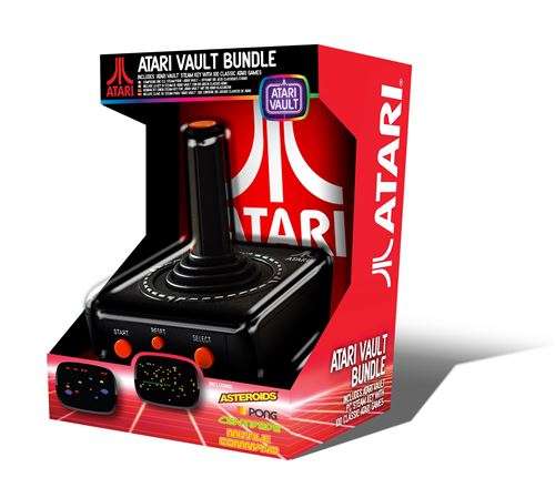 Sélection de consoles et manettes rétro promotion - Ex : Atari Vault Bundle (100 jeux) + Joystick USB