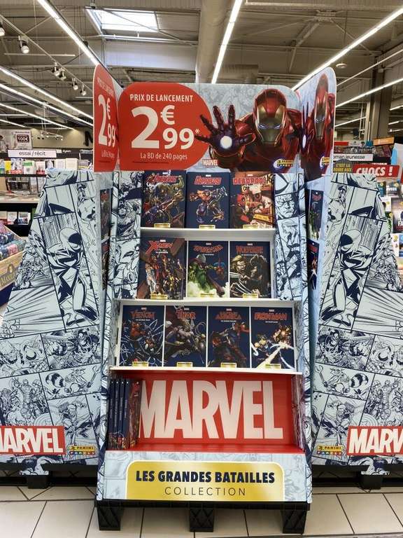 Sélection de comics Marvel (Avengers, Les Gardiens de la Galaxie, Spider-Man, Venom et X-Men) à 2.99€