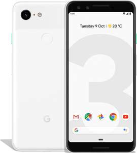 Smartphone 5.5" Google Pixel 3 - full HD+, SnapDragon 845, 4 Go de RAM, 64 Go, blanc (+ 17.45€ en SuperPoints)