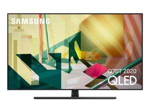 TV 75" Samsung QE75Q70T (2020) - 4K UHD QLED, Smart TV, 100hz (via ODR de 600€)