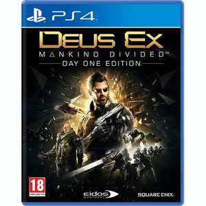 Deus Ex Mankind Divided Day One Edition sur PS4