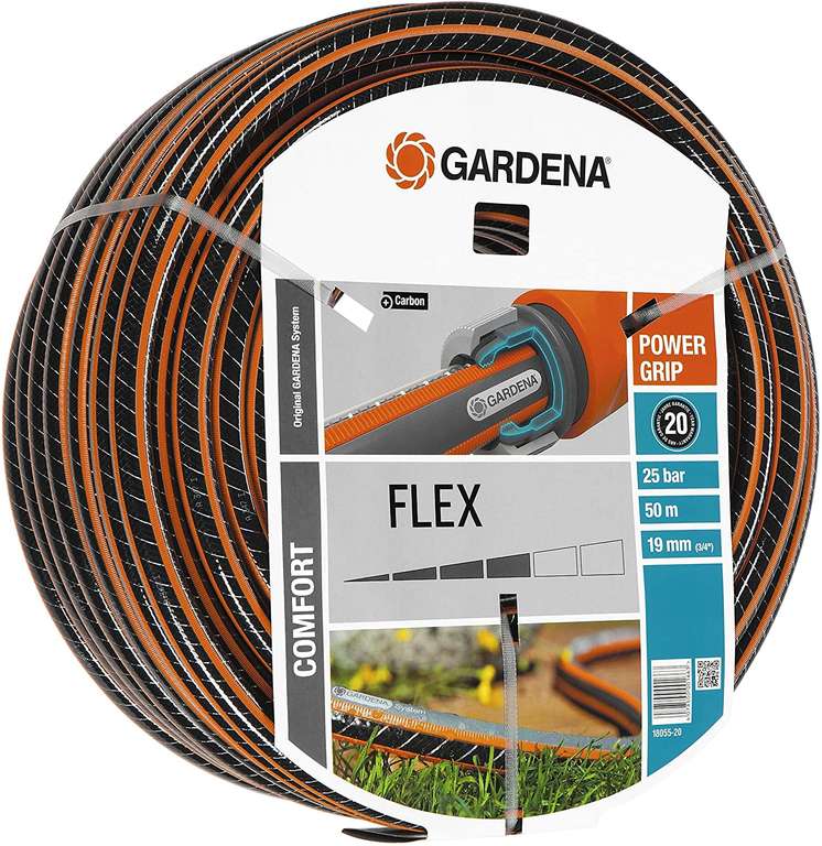 20% de réduction sur une sélection de de tuyaux d'arrosage Gardena (via ODR) - Ex: Tuyau d'arrosage Comfort FLEX 19 mm (Via ODR de 20.06€)
