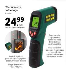 Thermomètre Infrarouge Parkside