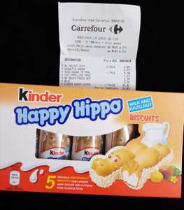 Biscuits Kinder Happy Hippo - Carrefour Barentin (76)