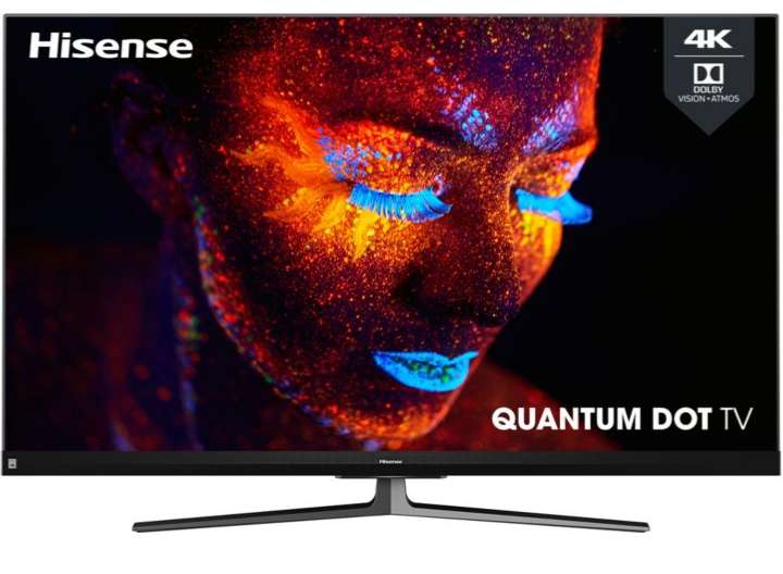TV 55" QLED Hisense 55U82QF - Full LED 100Hz Dolby Vision, HDR10+, Atmos (via ODR 200€)