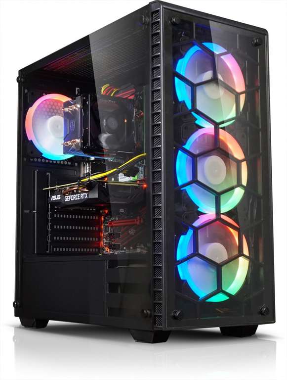PC Gamer - Ryzen 5 3600, 16Go RAM (3000mHz), RX5700XT (8Go), 480Go SSD, Alim. Bequiet 600W 80+ Bronze