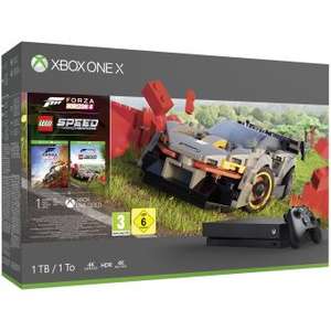 Console Microsoft Xbox One X 1 To + Forza Horizon 4 + DLC LEGO + 1 + PUBG offert