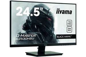 Ecran PC 24.5" Iiyama G-Master Black Hawk G2530HSU-B1 - Full HD, Dalle TN, 75 Hz, 1 ms, FreeSync