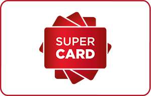 E-carte cadeau multi-enseignes Supercard - Ex: Carte cadeau Amazon de 60€ à 50€
