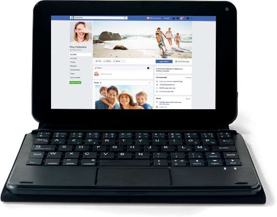 Tablette tactile 7" (HD, 1.3 GHz, 8 Go) avec clavier et housse offerte pour tout abonnement d'un an à un magazine - Service-Magazines.com
